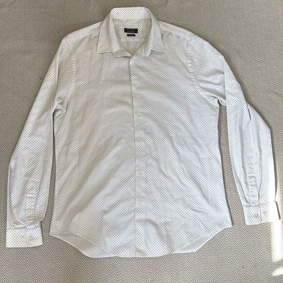 Zara Men Tailoring Slim Fit Long Sleeve Button Up Size XL - Picture 1 of 2